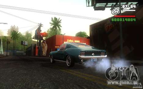 Ford Mustang 1967 American tuning pour GTA San Andreas