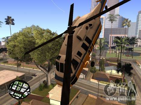 Aufnahmen aus einem Hubschrauber für GTA San Andreas