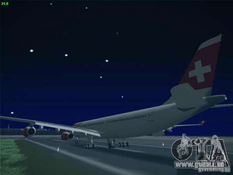 Airbus A340-300 Swiss International Airlines pour GTA San Andreas