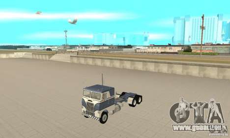 White Freightliner Extended Wheel Base pour GTA San Andreas