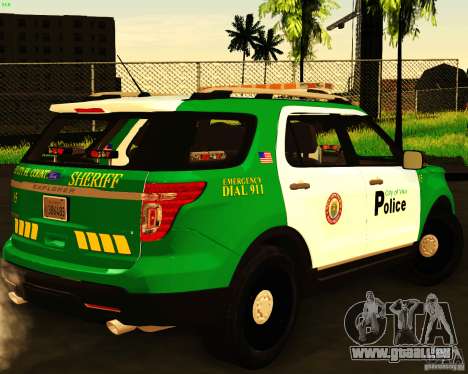 Ford Explorer 2011 VCPD Police pour GTA San Andreas