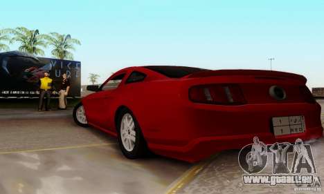 Ford Mustang 2010 für GTA San Andreas