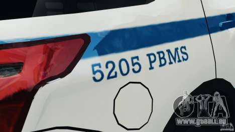 Ford Explorer NYPD ESU 2013 [ELS] für GTA 4