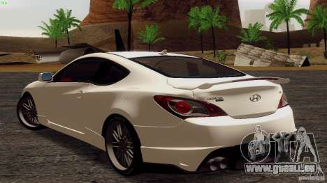 Hyundai Genesis Tunable pour GTA San Andreas