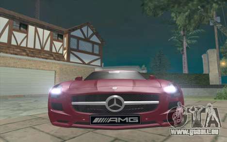 Mercedes-Benz SLS AMG 2011 V3.0 pour GTA San Andreas