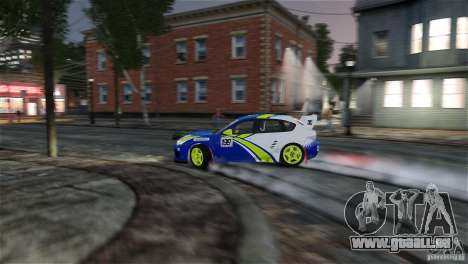 Subaru Impreza WRX STI Rallycross BFGoodric pour GTA 4