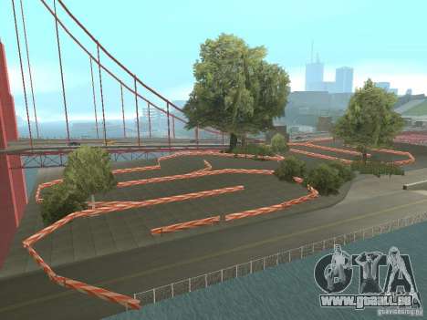 New Drift Track SF für GTA San Andreas