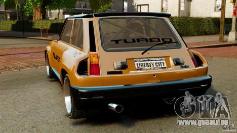 Renault 5 Turbo für GTA 4