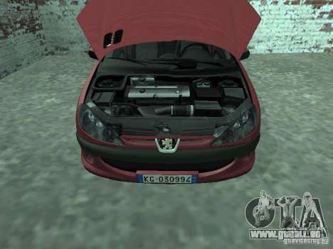 Peugeot 206 HDi 2003 pour GTA San Andreas