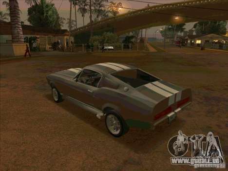 Ford Shelby GT500 Eleanor pour GTA San Andreas