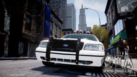 Ford Crown Victoria New Jersey State Police pour GTA 4