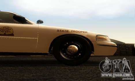 Ford Crown Victoria Utah Police für GTA San Andreas
