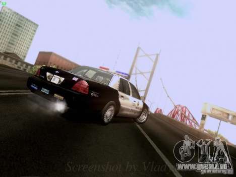 Ford Crown Victoria Los Angeles Police für GTA San Andreas