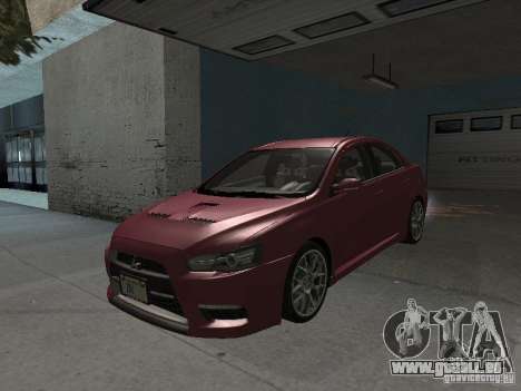 Mitsubishi Evolution X Stock-Tunable für GTA San Andreas