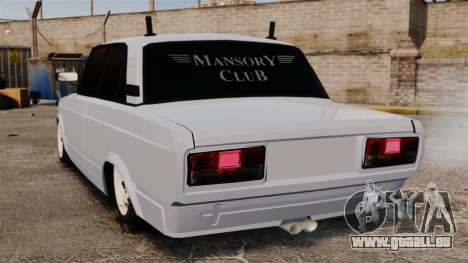 VAZ-2107 Mansory pour GTA 4
