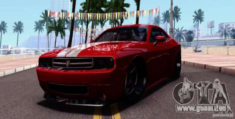 Dodge Challenger Rampage Customs pour GTA San Andreas