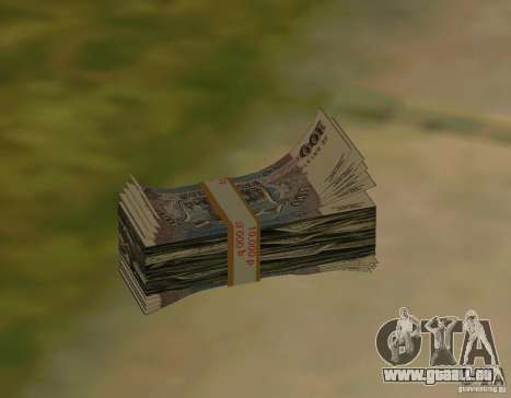 Rubel, zusammen mit US-Dollar für GTA San Andreas