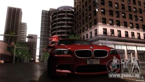 BMW M5 F10 2012 pour GTA San Andreas
