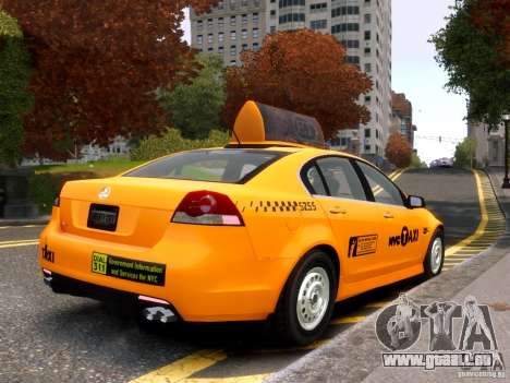 Holden NYC Taxi pour GTA 4