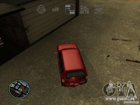 RADIO HUD IV 3.0 pour GTA San Andreas