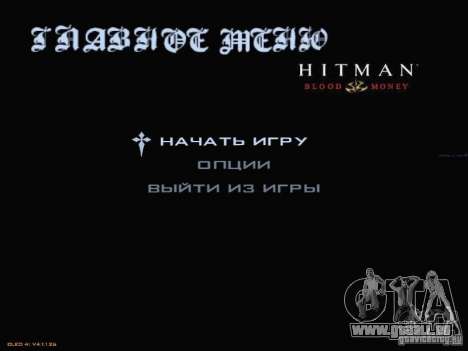 HITMAN-Stil-Boot-Bildschirm für GTA San Andreas