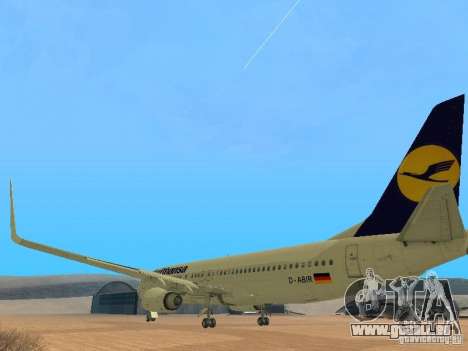 Boeing 737-800 Lufthansa pour GTA San Andreas