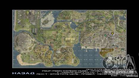 Map Mod v1.2 für GTA San Andreas