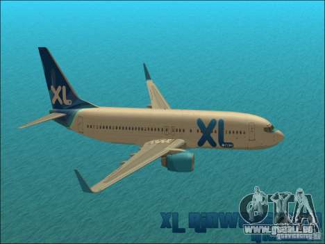 XL Airways 737-800 pour GTA San Andreas