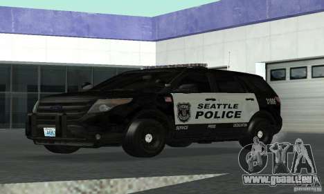 Ford Police Interceptor Utility 2011 pour GTA San Andreas