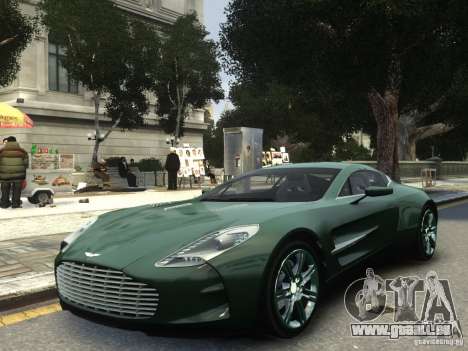 Aston Martin One 77 2012 pour GTA 4