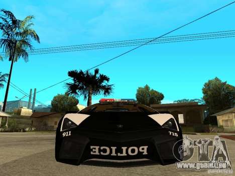 Lamborghini Reventon The Speed Enforcer für GTA San Andreas