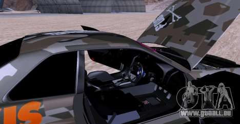Nissan Skyline GTR34 MAXXIS pour GTA San Andreas