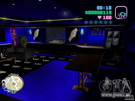 Club VIP Club Malibu neue Texturen für GTA Vice City