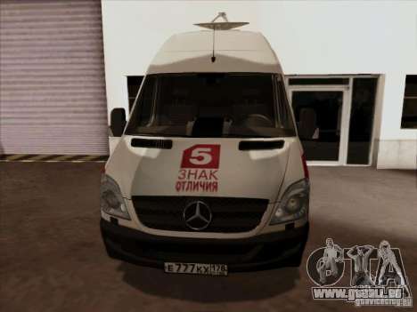 Mercedes-Benz Sprinter 5-Kanal für GTA San Andreas