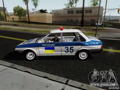 VAZ 21099, Polizei für GTA San Andreas