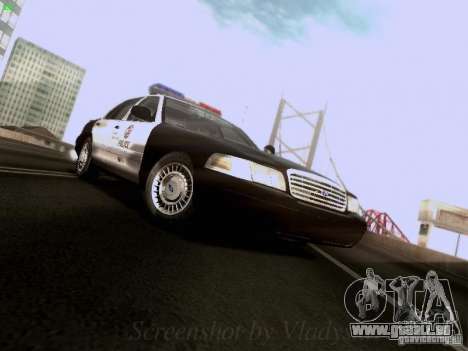 Ford Crown Victoria Los Angeles Police für GTA San Andreas