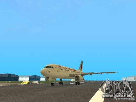 Airbus A319 Air Canada pour GTA San Andreas