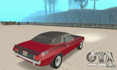 Plymouth Cuda AAR 340 1970 für GTA San Andreas