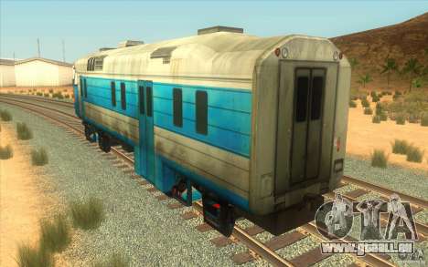Un train reliant le jeu Half-Life 2 pour GTA San Andreas