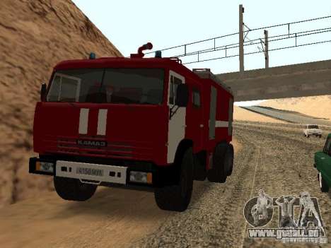 KAMAZ 53229 pompier pour GTA San Andreas