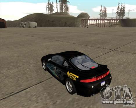 Mitsubishi Eclipse TPS de NFS Carbon pour GTA San Andreas