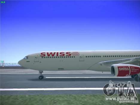 Airbus A340-300 Swiss International Airlines pour GTA San Andreas