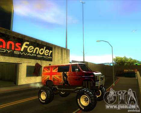 Ford E-250 monster truck 1986 pour GTA San Andreas