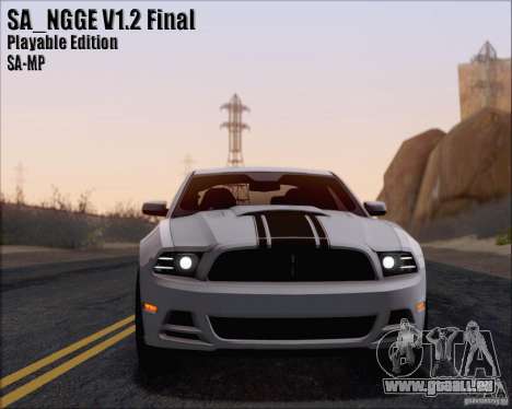 SA_NGGE ENBSeries v1. 2 spielbare Version für GTA San Andreas