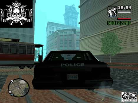 Police car New v 1.0 pour GTA San Andreas