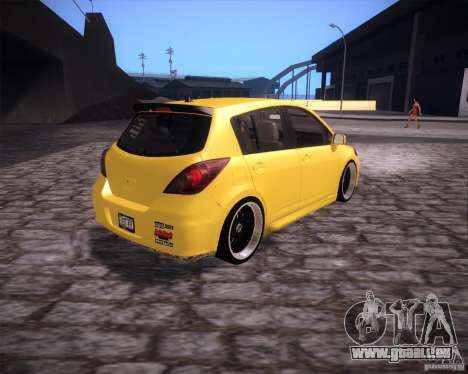 Nissan Versa Tuned pour GTA San Andreas