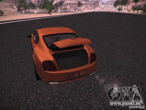 Bentley Continetal SS Dubai Gold Edition für GTA San Andreas