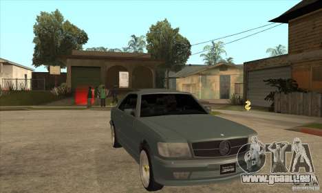 Mercedes-Benz 560 sec w126 1991 pour GTA San Andreas