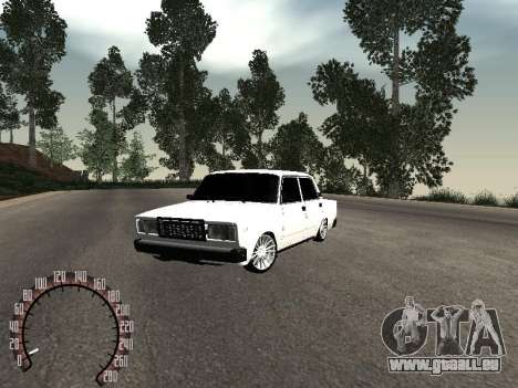 VAZ 2107 BPAN pour GTA San Andreas