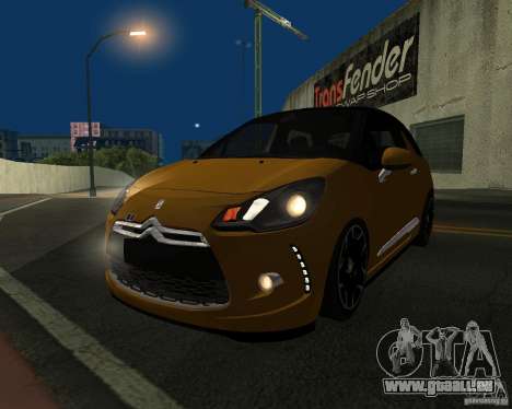 Citroen DS3 2011 pour GTA San Andreas